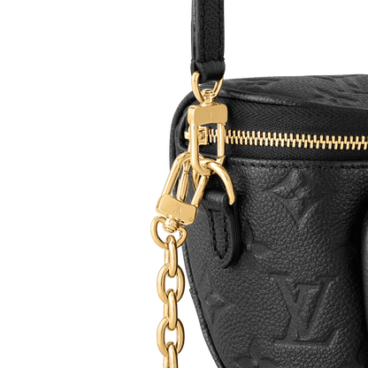 Women's Mini Bumbag Black Monogram Empreinte Leather Belt Bag M46917