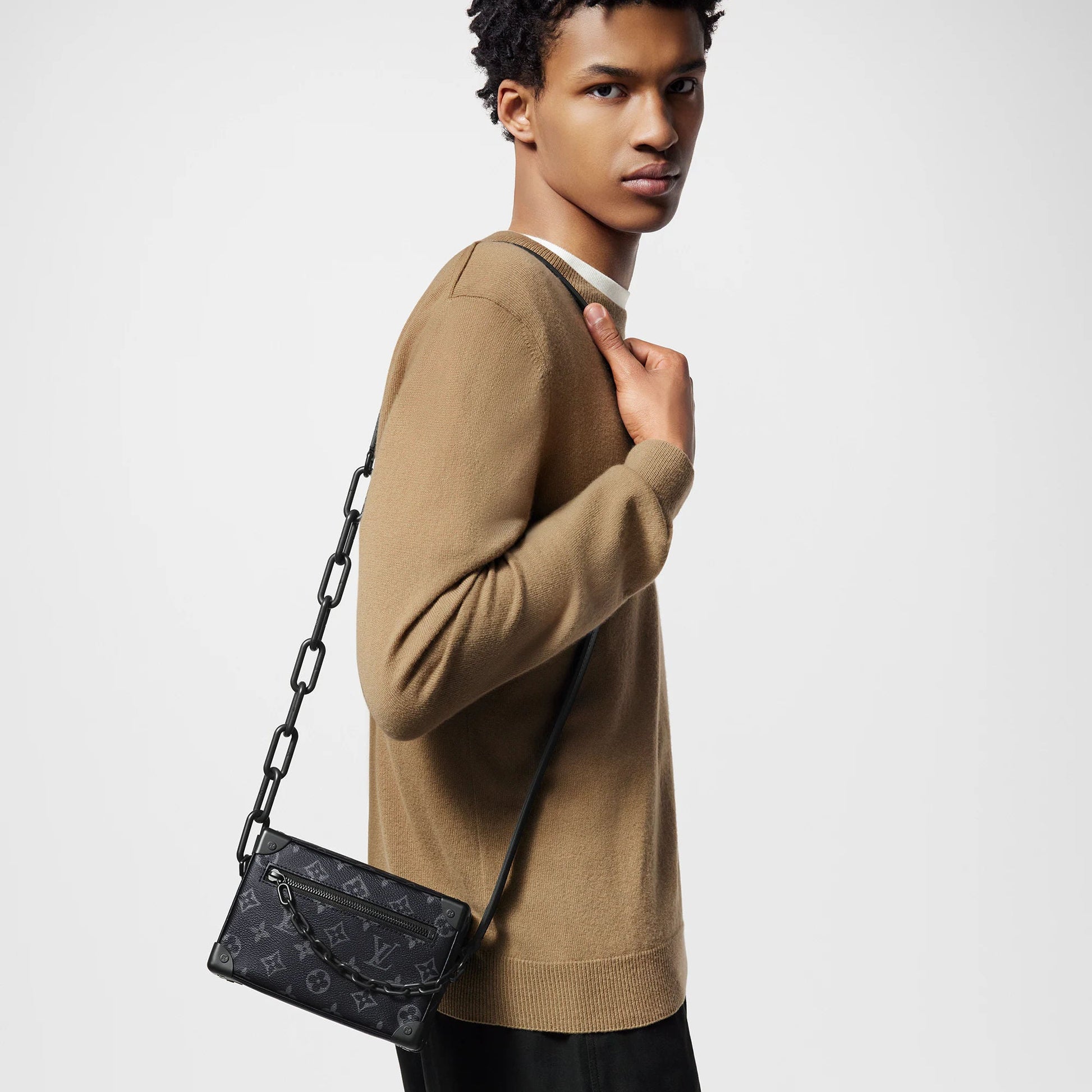 Mini Soft Trunk Monogram Eclipse