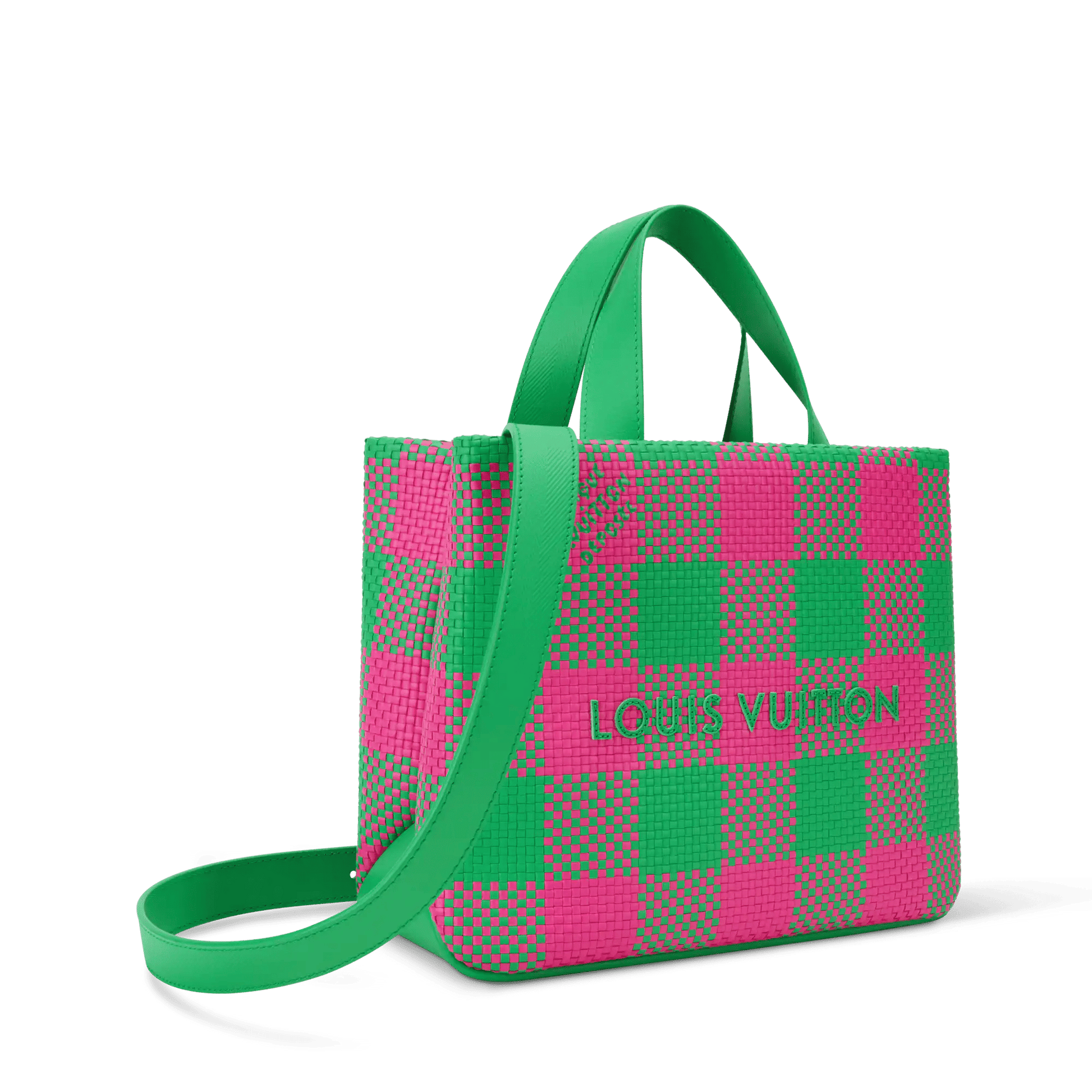 Men's Mini Shopper Tote Monogram Calf Leather