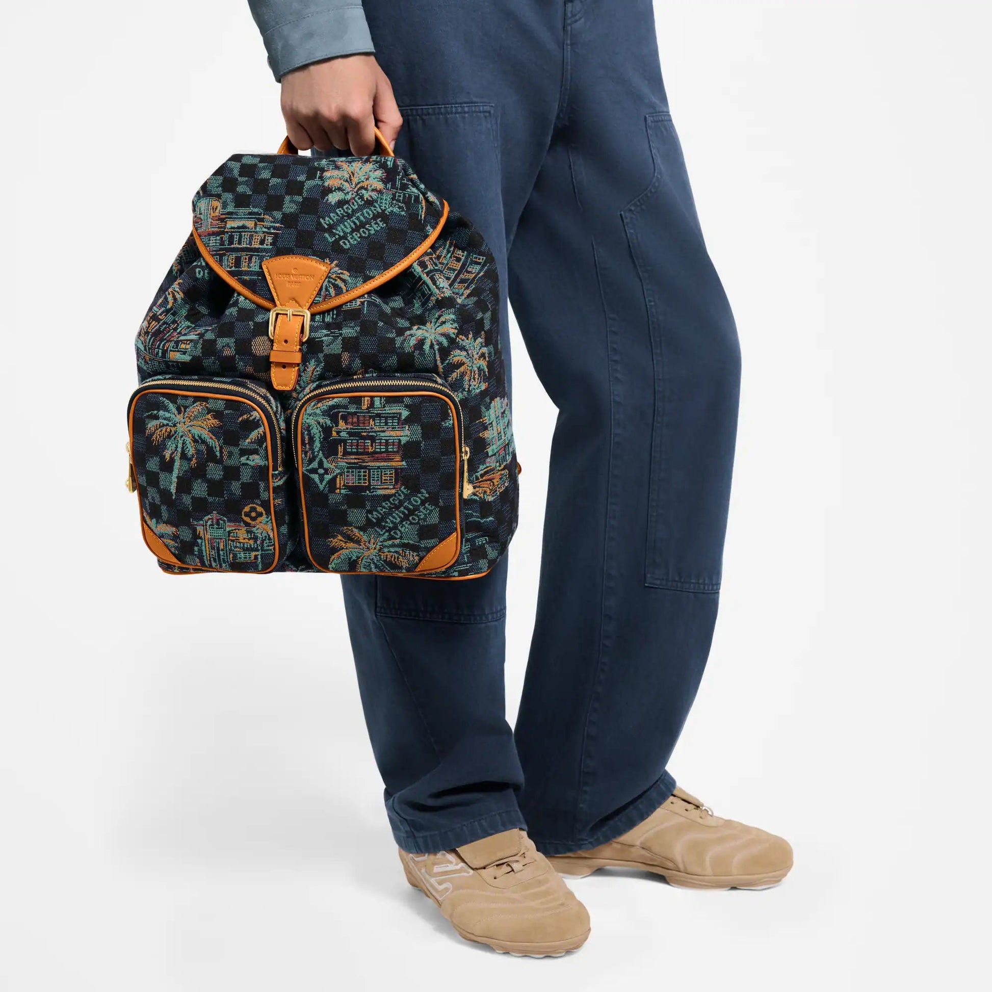 Men's Montsouris Cargo Backpack Marina Blue