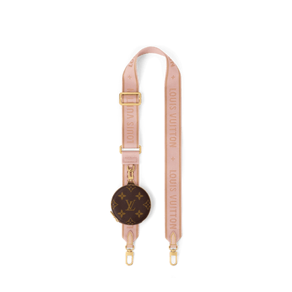 Women's Multi Pochette Accessoires Light Pink Monogram Coated Canvas Crossbody Bag M44840