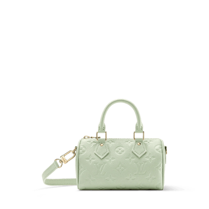 Women's Nano Speedy Monogram Empreinte Leather Bag M2A387