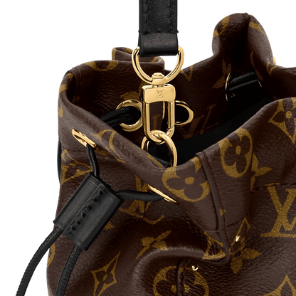 Nano Noé Trunk Monogram Coated Canvas Gold-Toned Hardware