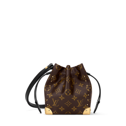 Nano Noé Trunk Coated Canvas Gold-Toned Hardware