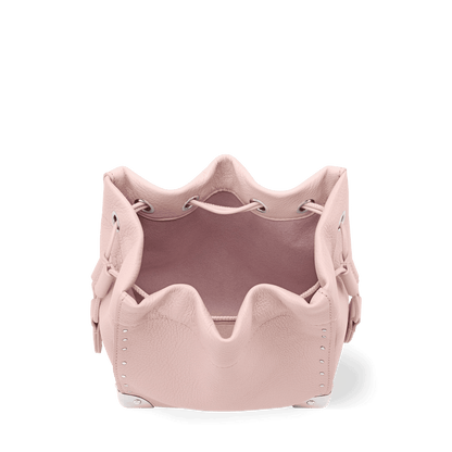 Nano Noé Trunk Calfskin Rose Petal Silver-Toned Hardware