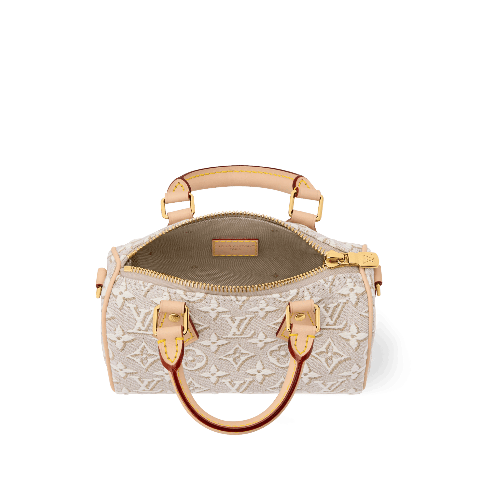Women's Nano Speedy Monogram Emblème Peuplier Jacquard Canvas Crossbody Bag