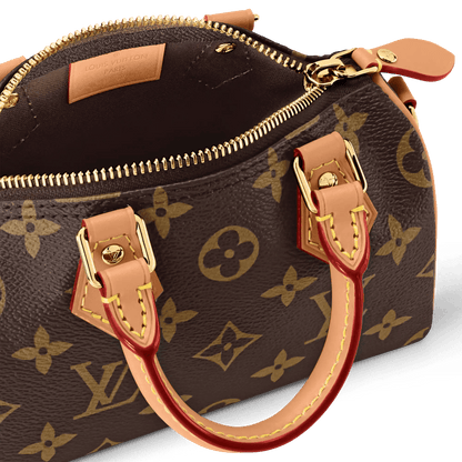 Women's Nano Speedy Monogram Coated Canvas Mini Bag M81085