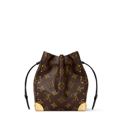Nano Noé Trunk Coated Canvas Gold-Toned Hardware