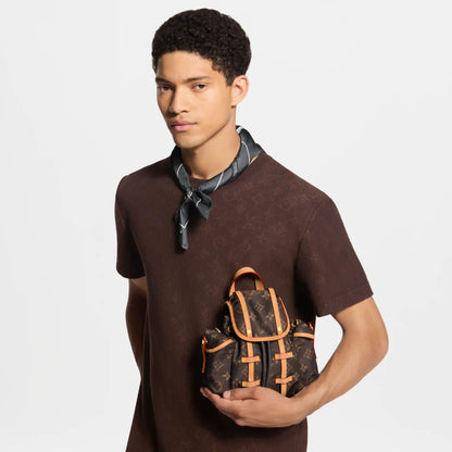 Men's Nano Christopher East West MM Silk Tech Monogram