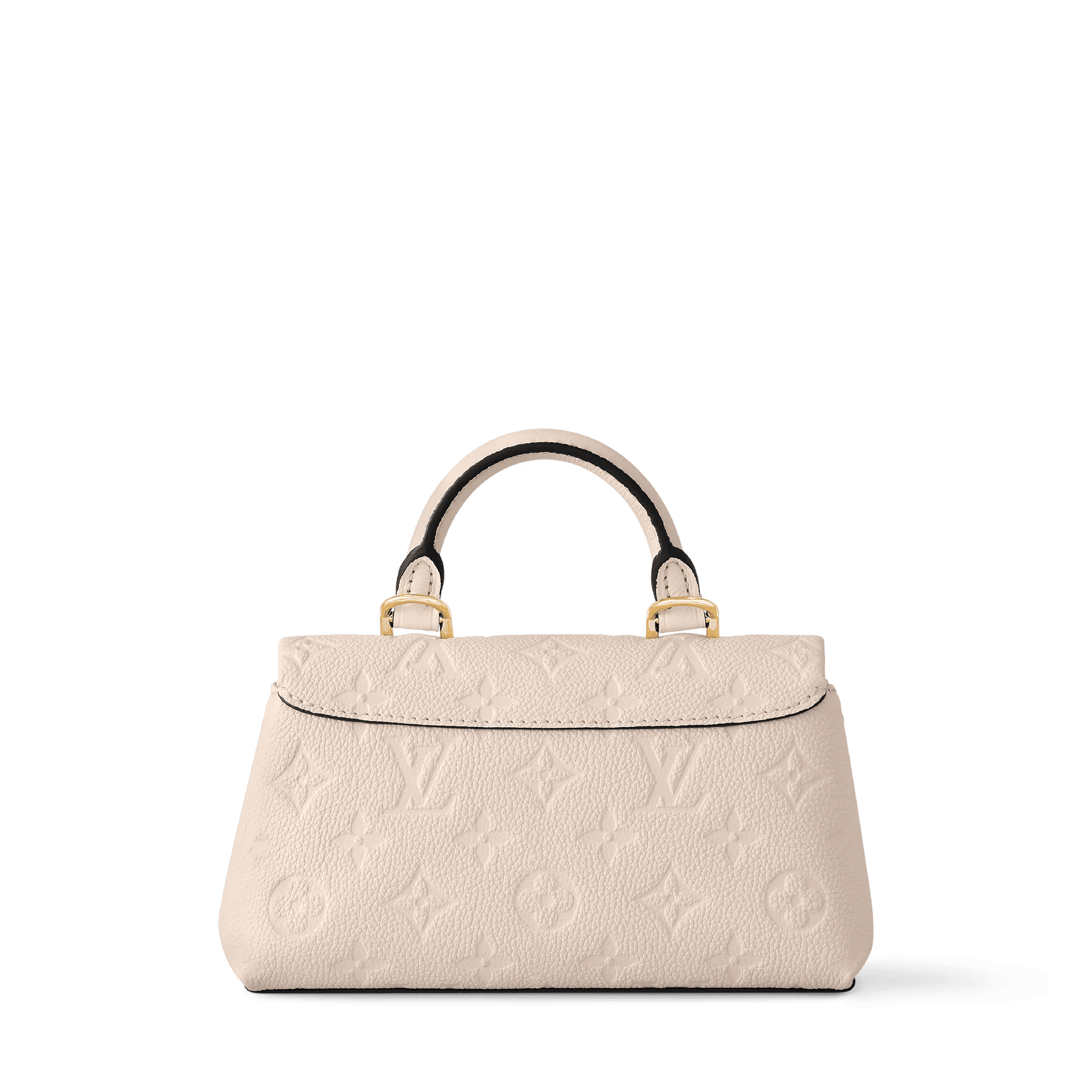 Nano Madeleine Monogram Empreinte Leather Crème Gold-Toned Hardware