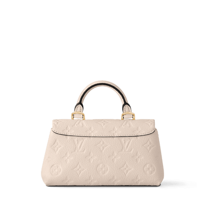 Nano Madeleine Monogram Empreinte Leather Crème Gold-Toned Hardware