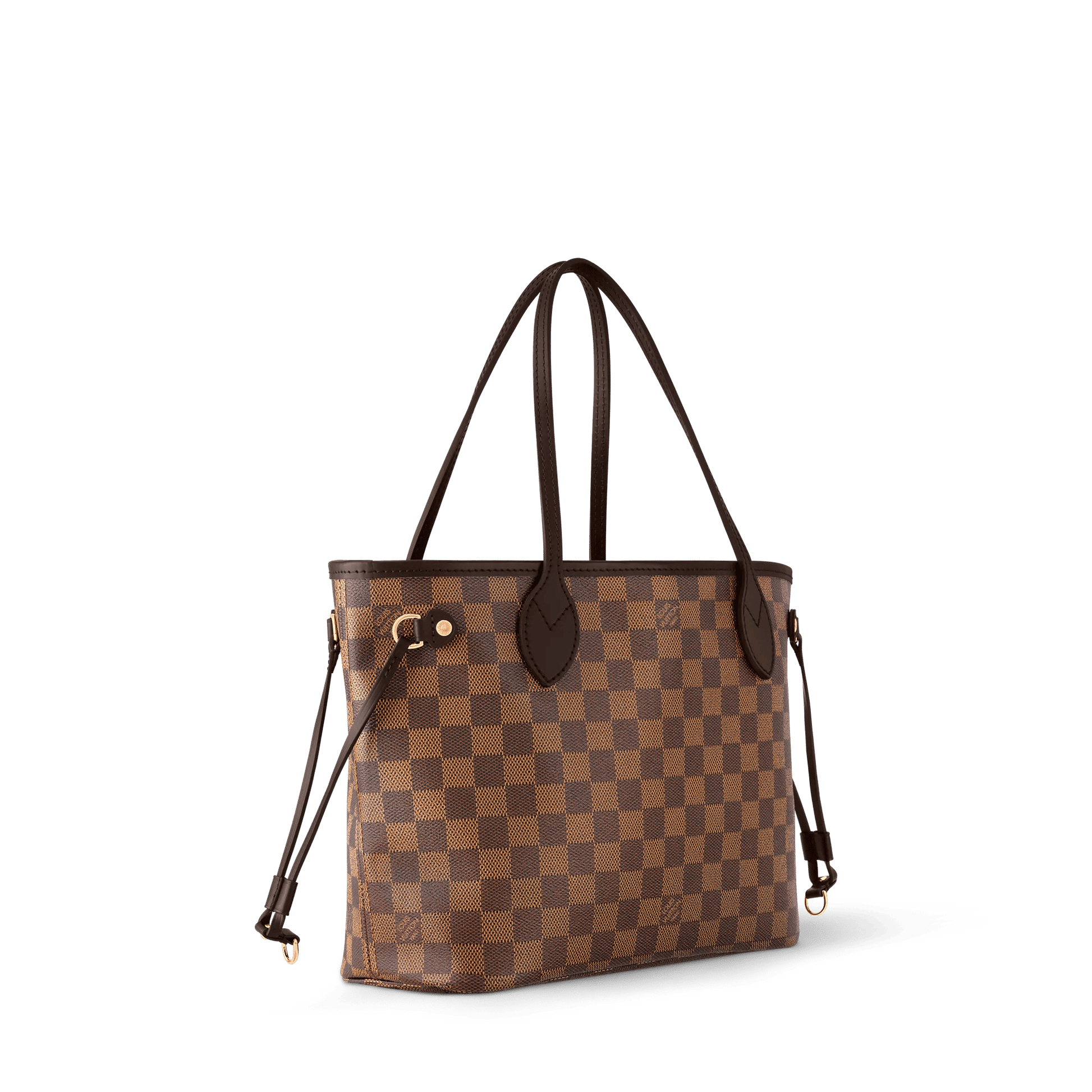 Women's Neverfull PM Damier Ebene Coated Canvas Tote Bag N40600