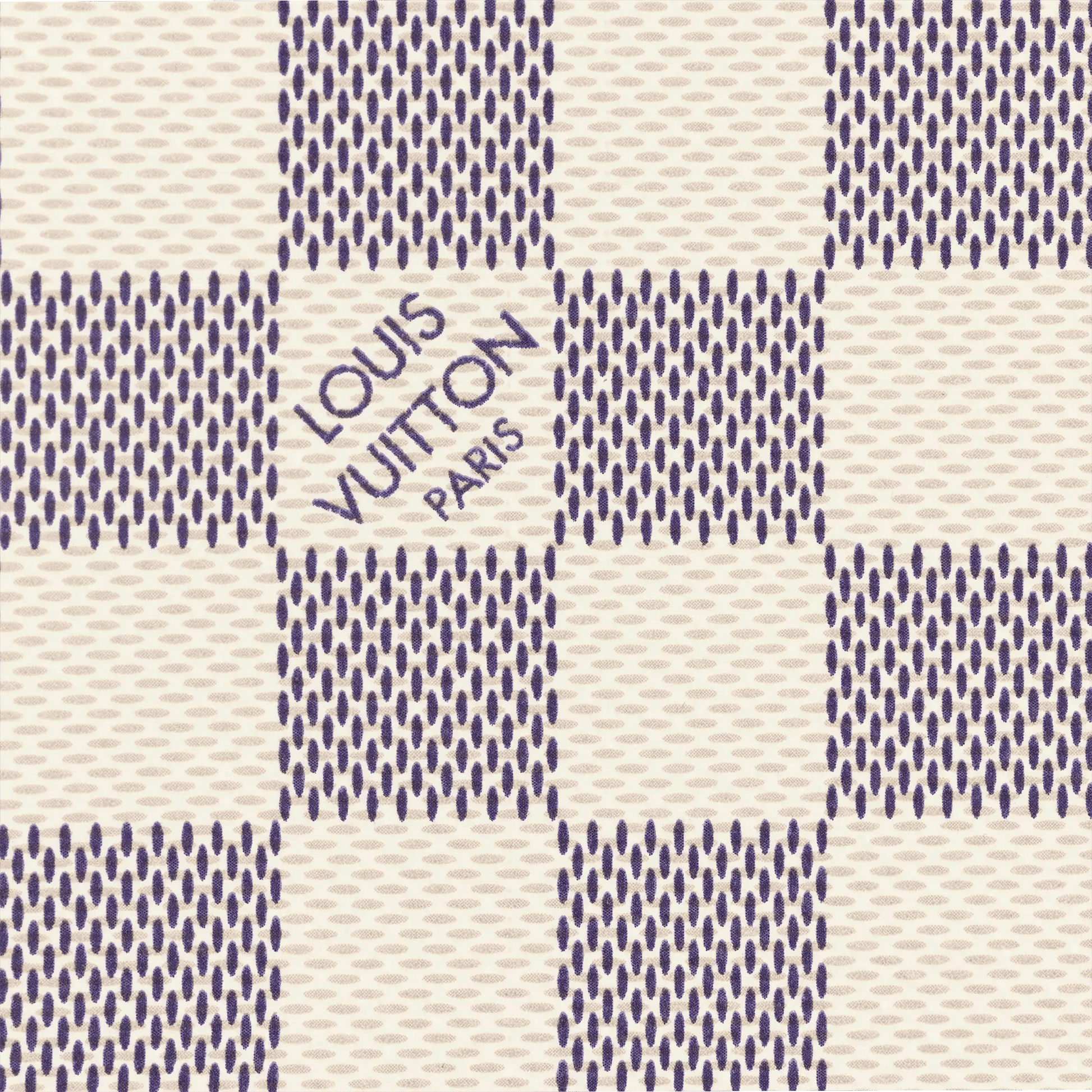 Women's Neverfull MM Damier Azur Canvas Tote