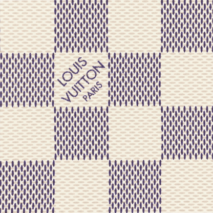 Women's Neverfull MM Damier Azur Canvas Tote