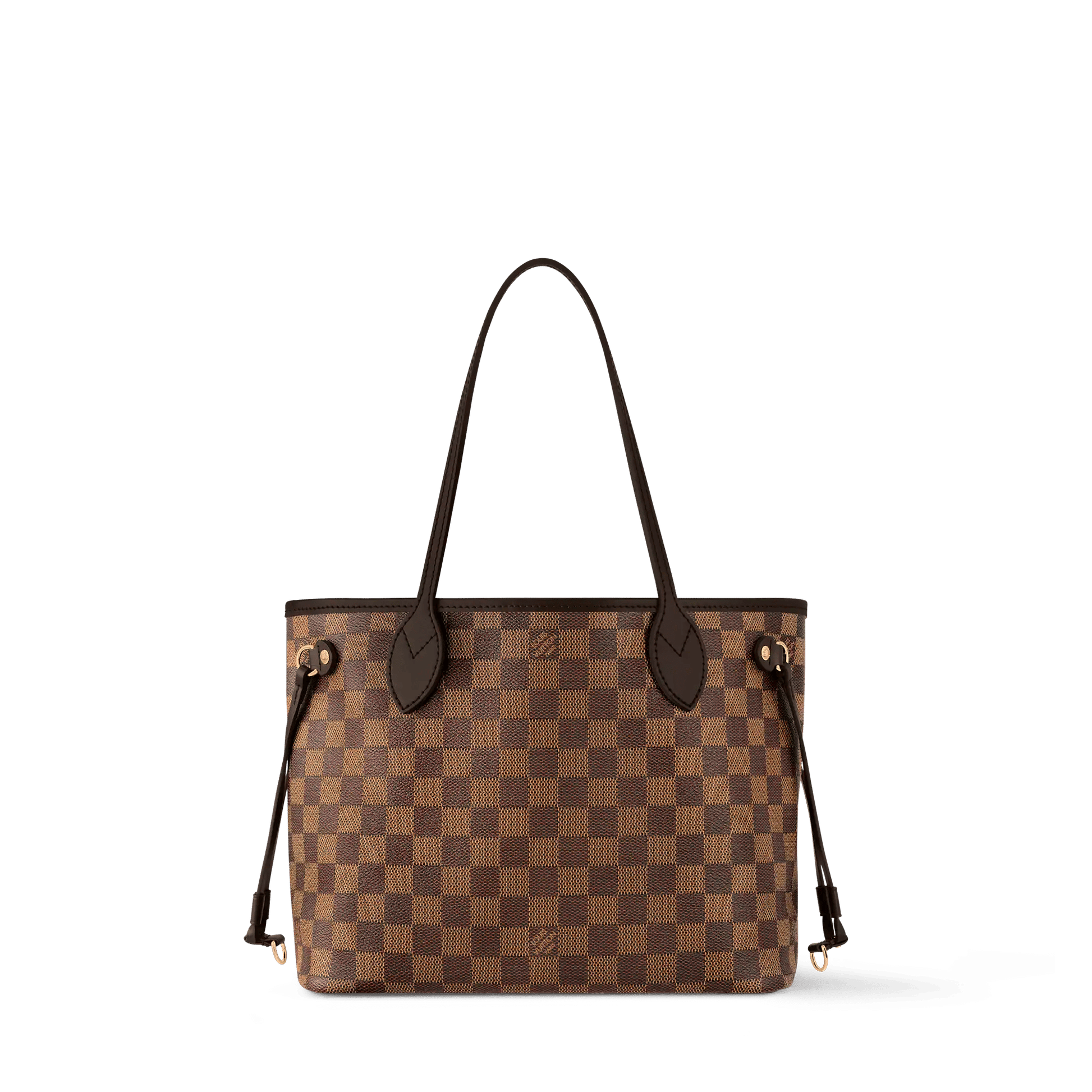 Women's Neverfull PM Damier Ebene Coated Canvas Tote Bag N40600