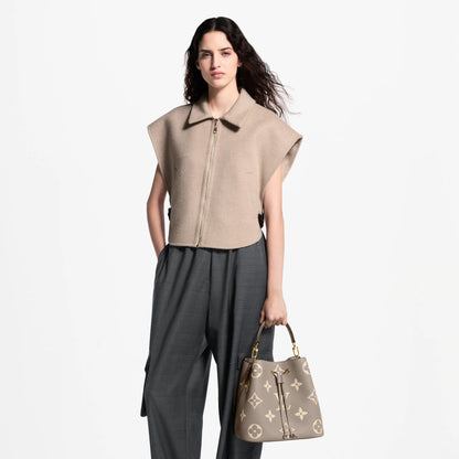 Women's NéoNoé MM Bicolor Monogram Empreinte Leather Bucket Bag M45555