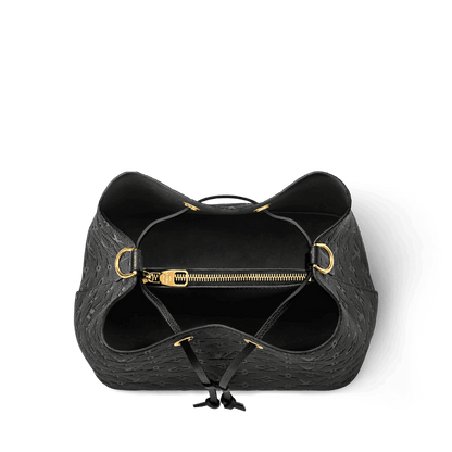 Women's NéoNoé MM Black Monogram Empreinte Leather Bucket Bag M45256