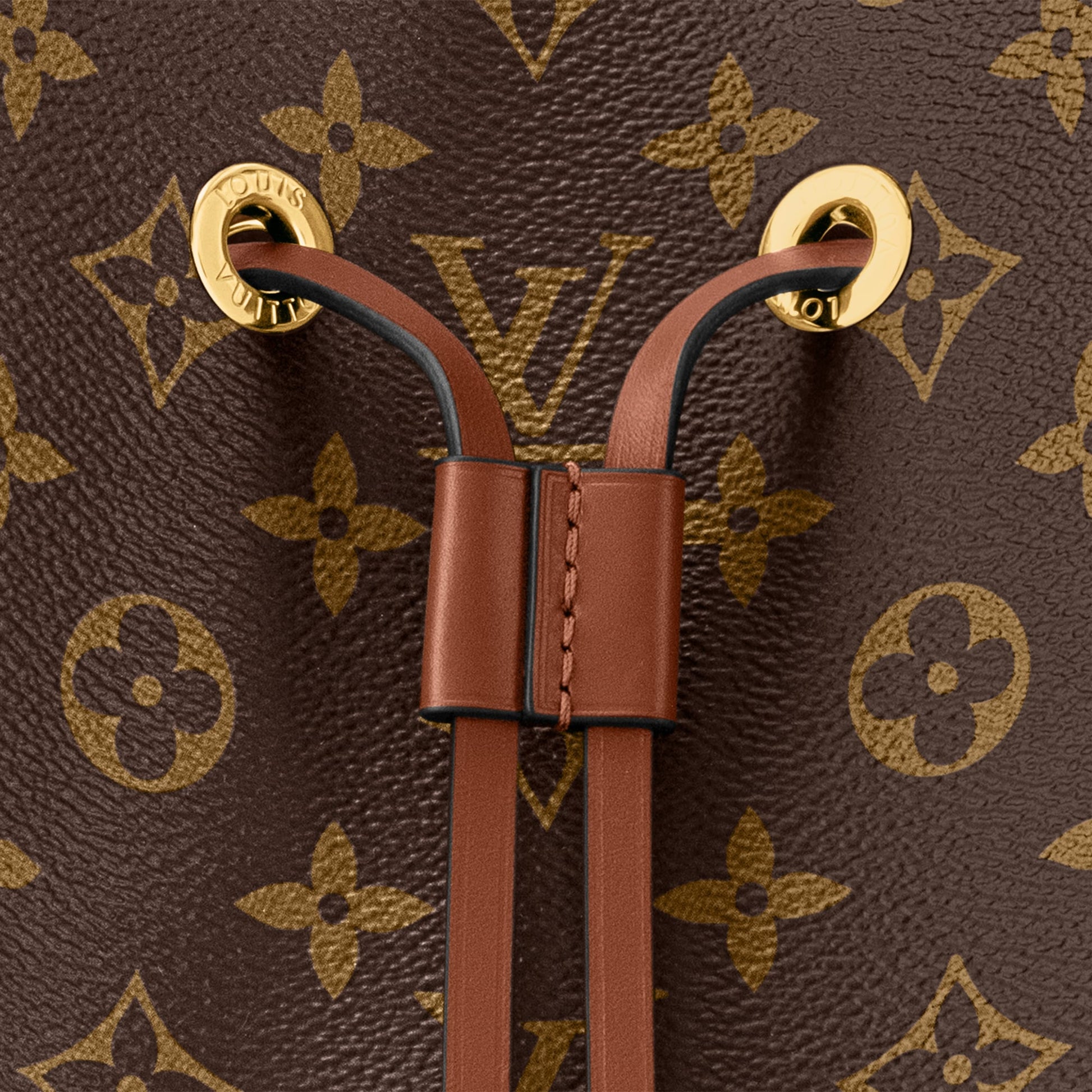 Women's NéoNoé MM Monogram Coated Canvas Bucket Bag M44887