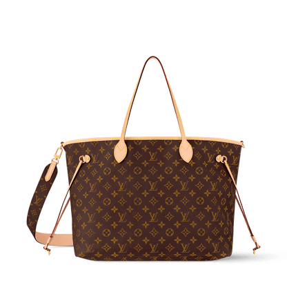 Neverfull Bandoulière Inside Out GM Monogram Coated Canvas Gold-Toned Hardware