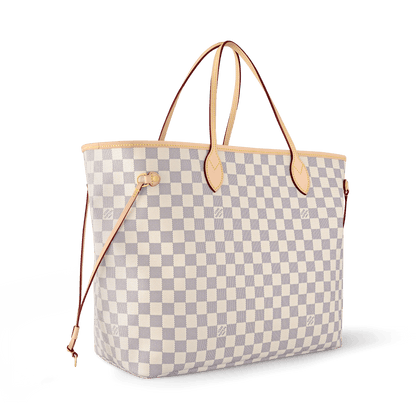 Women's Neverfull GM Damier Azur Canvas Tote Bag N40601