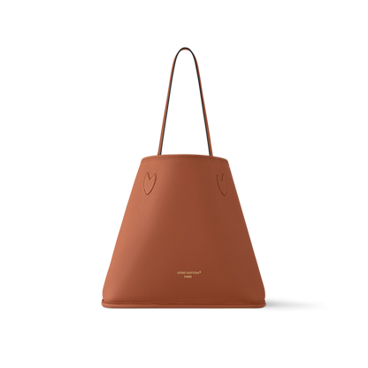 Neverfull Inside Out MM Monogram Coated Canvas Tan Gold-Toned Hardware