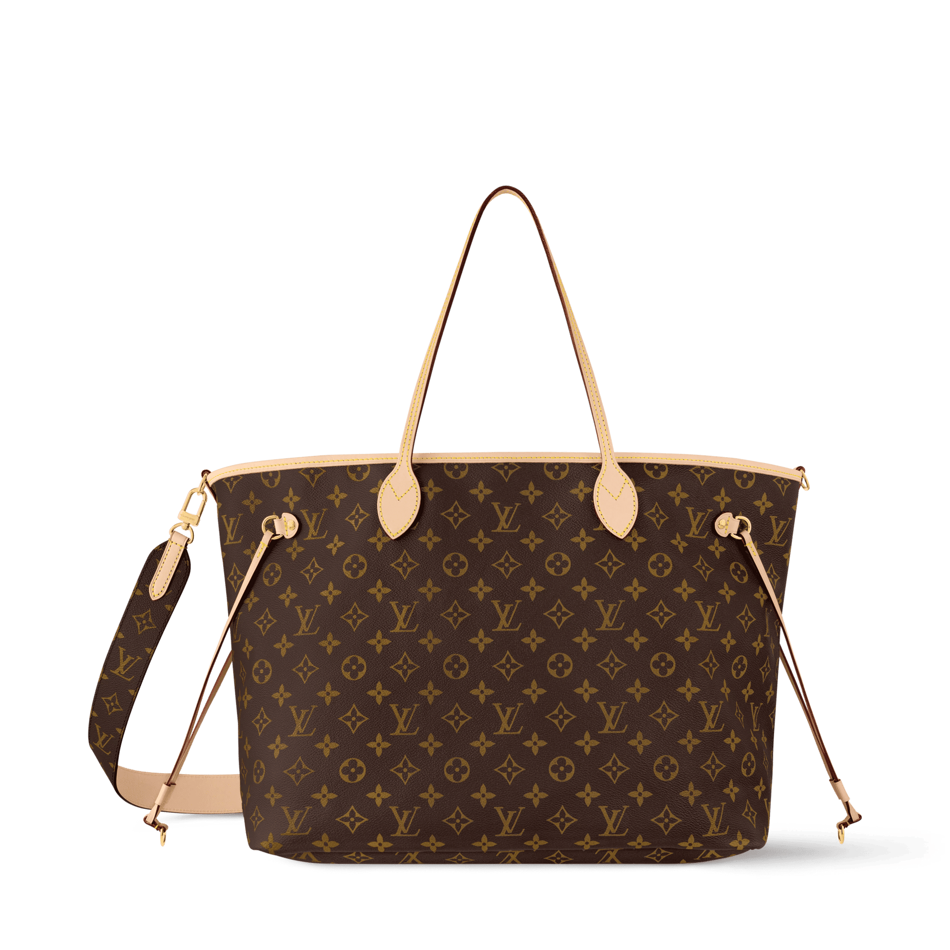 Women's Neverfull Bandoulière Inside Out GM Monogram Canvas Tote Bag M11948