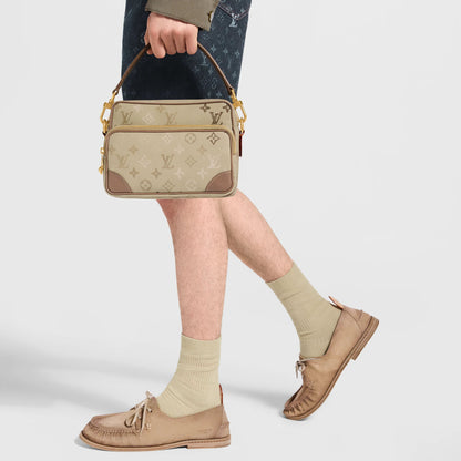 Men's Nil Messenger Bag Sand