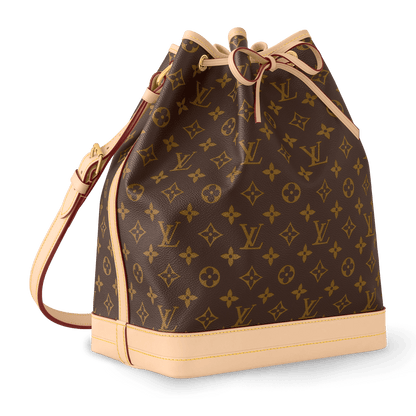 Women's Noé Monogram Coated Canvas Bucket Bag M46976