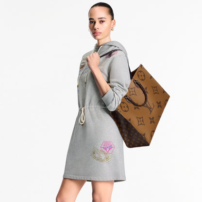 Women's OnTheGo GM Monogram Monogram Reverse Canvas Tote Bag