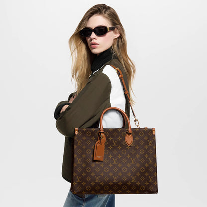 Women's OnTheGo MM Monogram Canvas Tote Bag