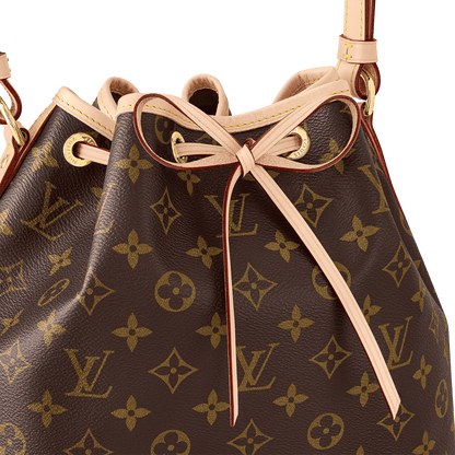 Women's Petit Noé Monogram Canvas Bucket Bag