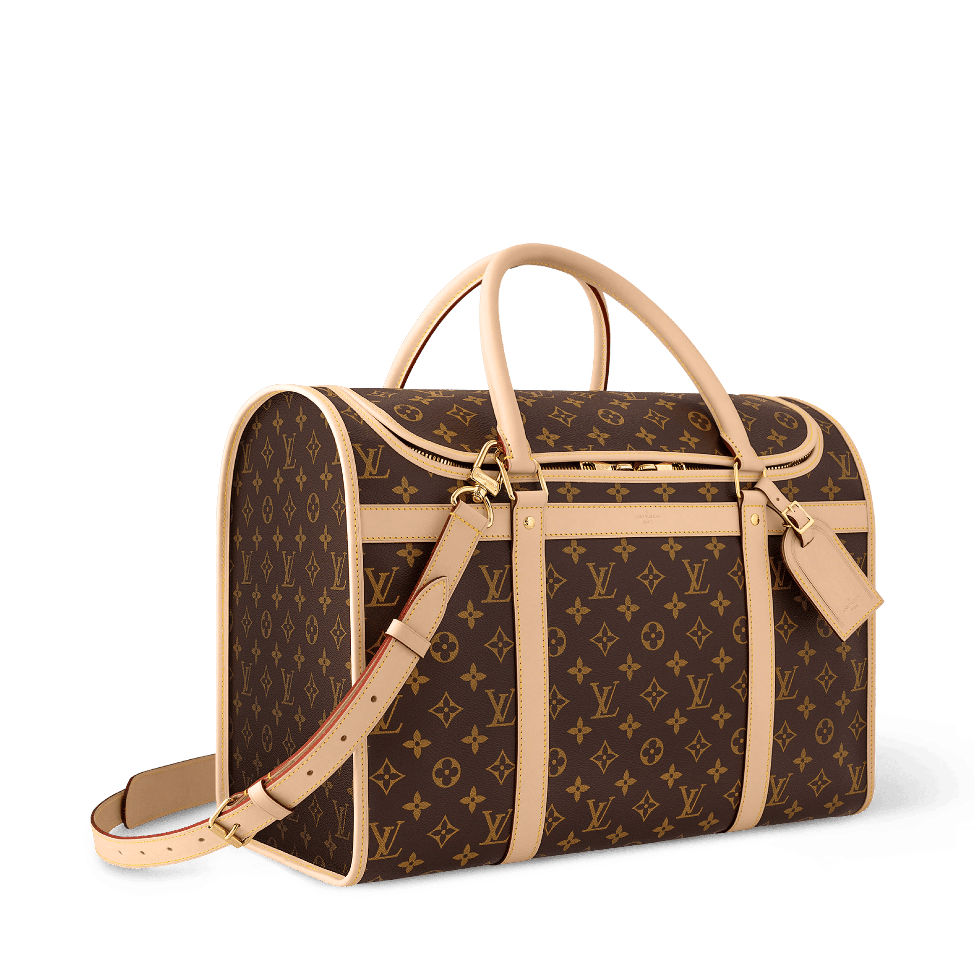 Monogram Canvas Dog Carrier M45662