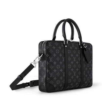 Men's Porte-Documents Voyage PM Monogram Eclipse Black