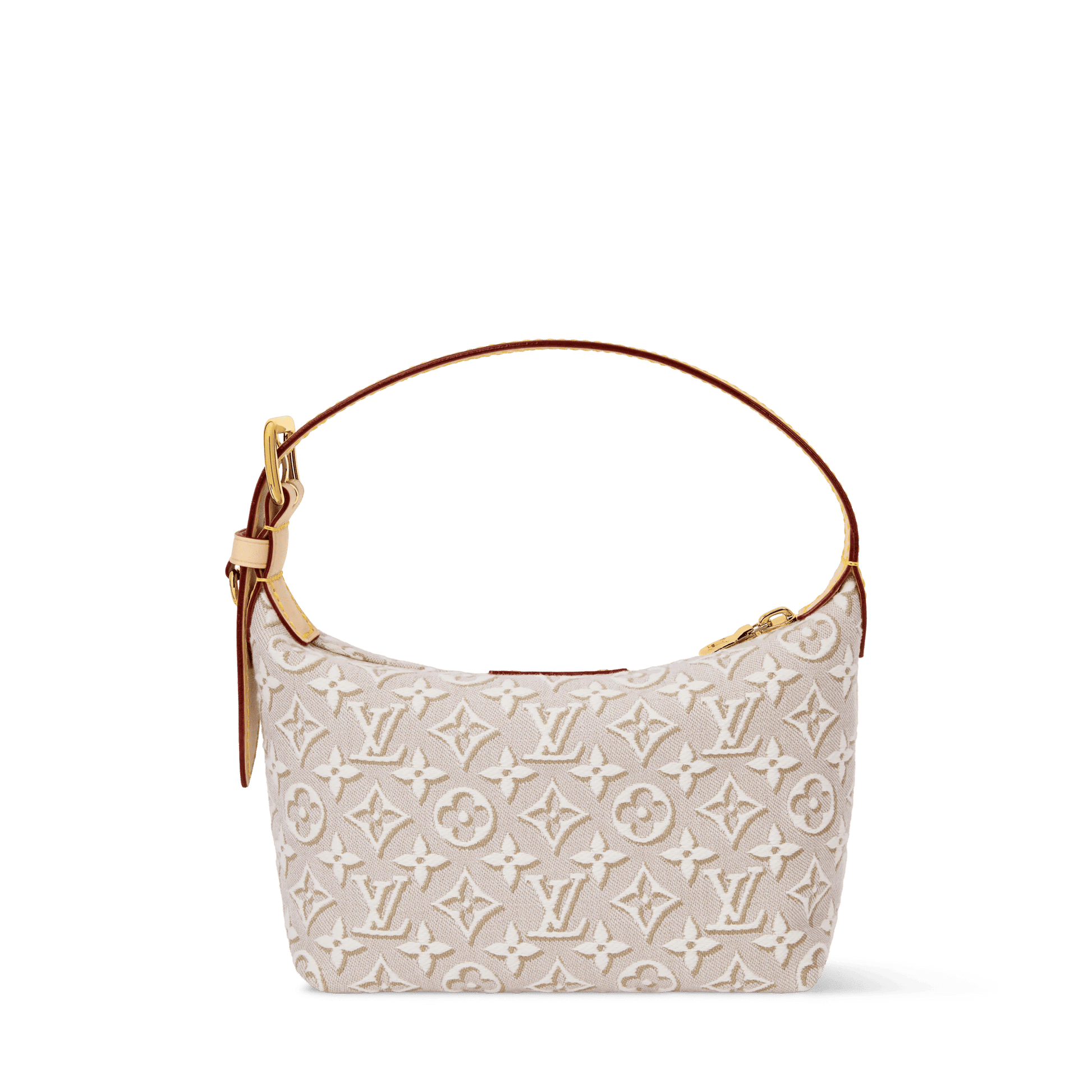 Women's Pochette Hills Monogram Emblème Peuplier Jacquard Chain Wallet