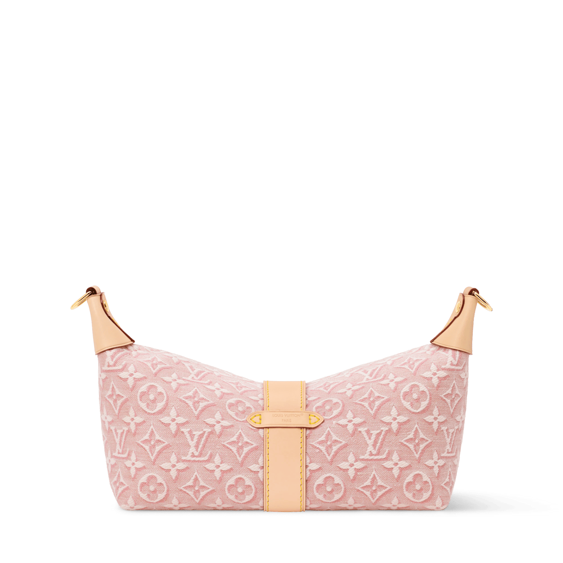 Women's Pochette Mia Monogram Emblème Rose Ruban Bag