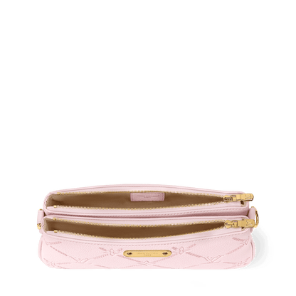 Pochette Liv Monogram Empreinte Leather Light Bliss Couture Gold-Toned Hardware