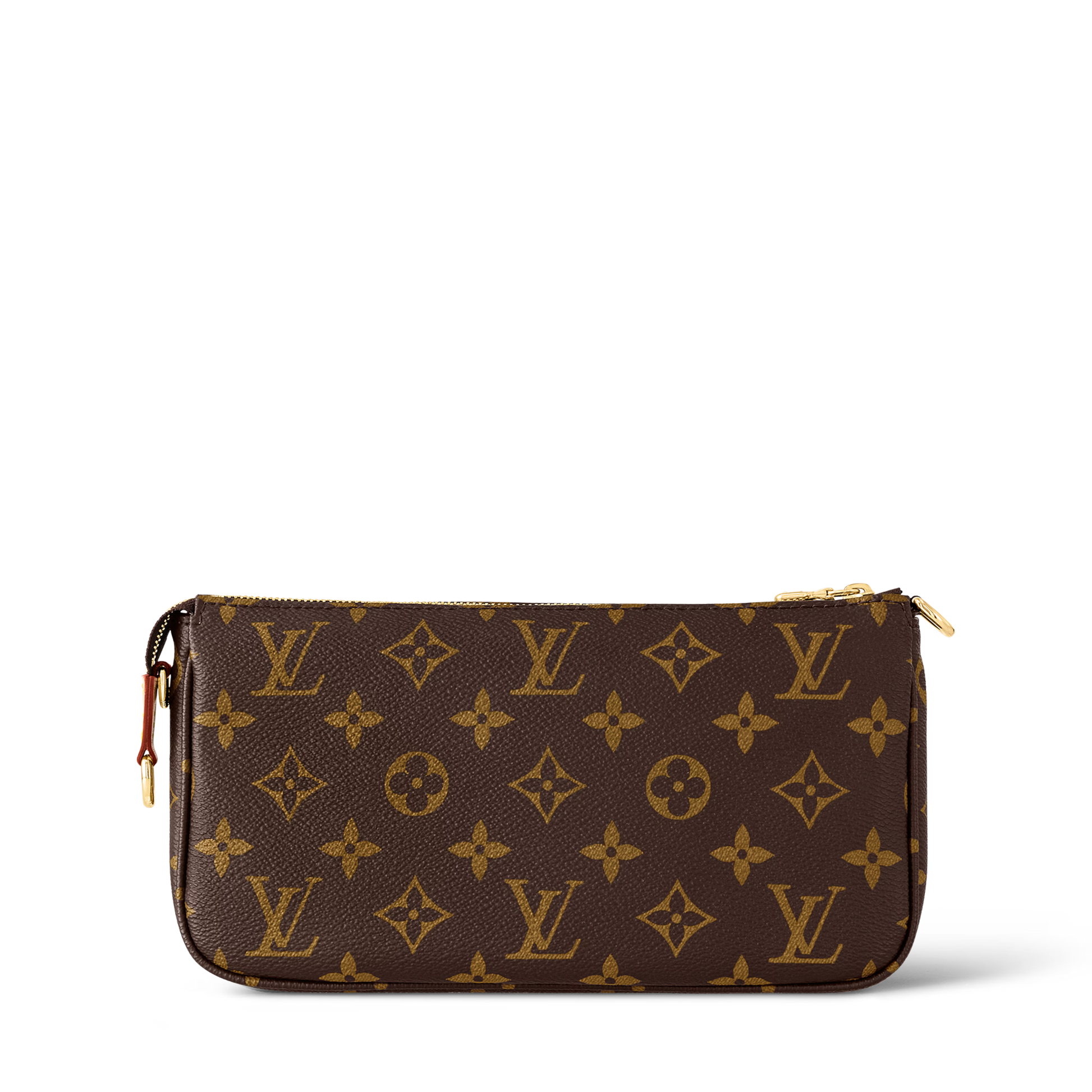 Pochette Accessoires Monogram Coated Canvas Gold-Color Hardware