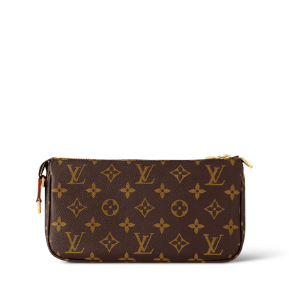 Pochette Accessoires Monogram Coated Canvas Gold-Color Hardware