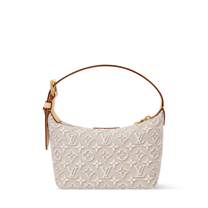 Pochette Hills Monogram Emblème Jacquard Textile Gold-Toned Hardware
