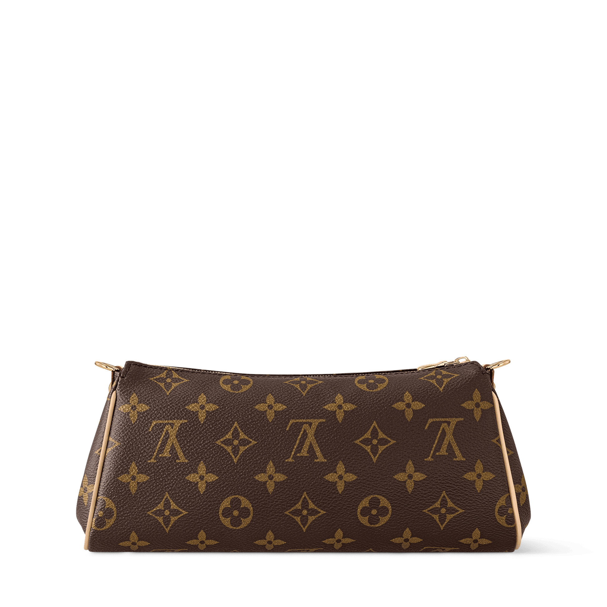 Pochette Eva Monogram Coated Canvas Gold-Toned Hardware