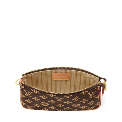 Pochette Accessoires Monogram Origine Canvas Dark Chocolate Gold-Toned Hardware