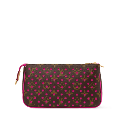 Women's Pochette Accessoires Monogram Perfo Pop Crush Chain Wallet