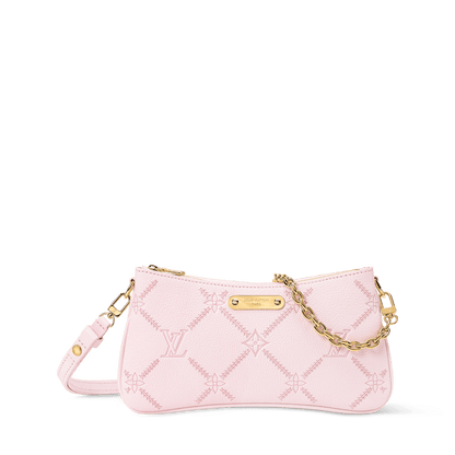 Pochette Liv Monogram Empreinte Leather Light Bliss Couture Gold-Toned Hardware