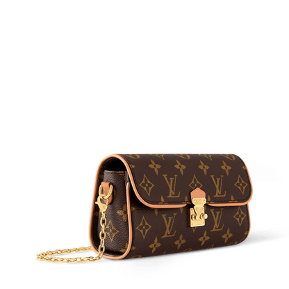 Pochette Camille Monogram Coated Canvas Gold-Toned Hardware