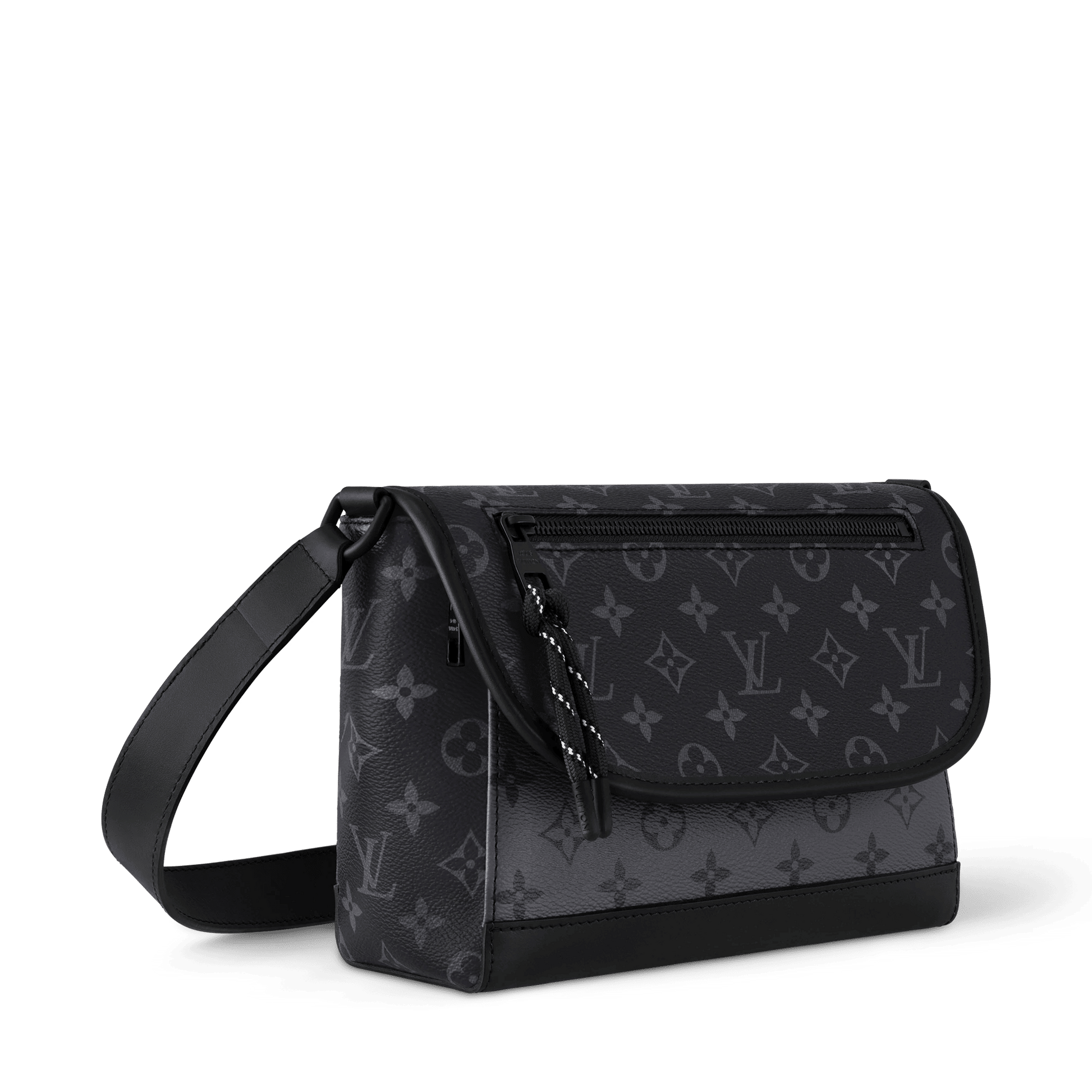 Men's Pulse Messenger Monogram Eclipse