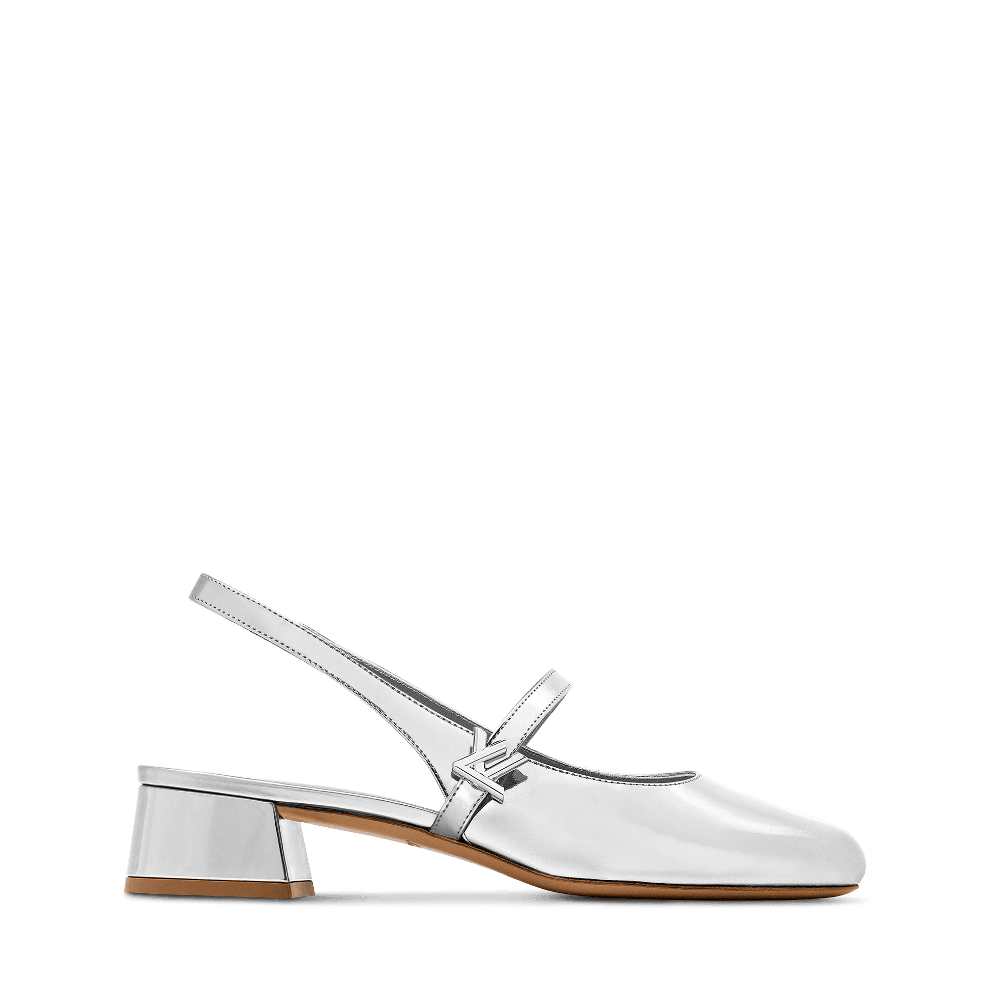 Women's Romy Slingback Pump Silver 1ACUPY