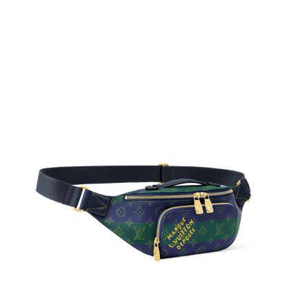 Men's Rush Bumbag Blue Stripes