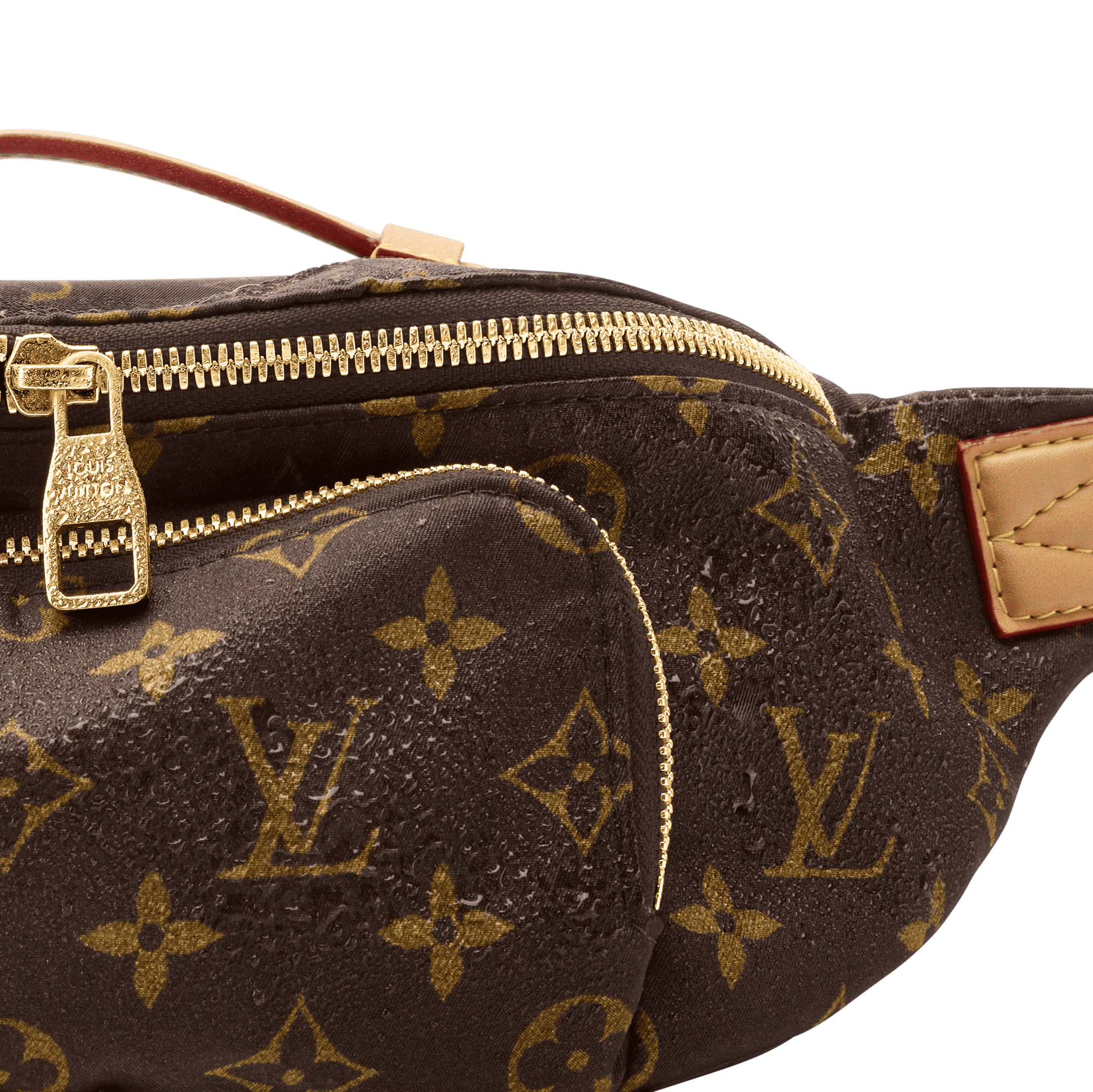 Rush Bumbag Monogram Silk Tech Gold-Toned Hardware