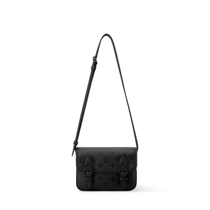 Men's Satchel Wearable Wallet Monogram Midnight