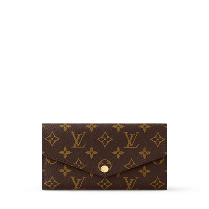 Women's Sarah Wallet Monogram Coated Canvas Compact Wallet M60531